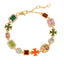 Solstice Gemstone Bracelet Gold