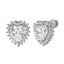 Icy Heart Earrings