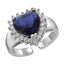 Icy Heart Ring
