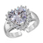 Icy Heart Ring