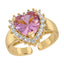 Icy Heart Ring