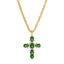 Chromatic Colorful Cross Necklace