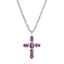 Chromatic Colorful Cross Necklace