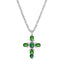 Chromatic Colorful Cross Necklace