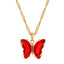 Twisted Butterfly Necklace