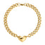 Havana Puff Heart Cuban Bracelet