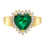 Icy Heart Ring