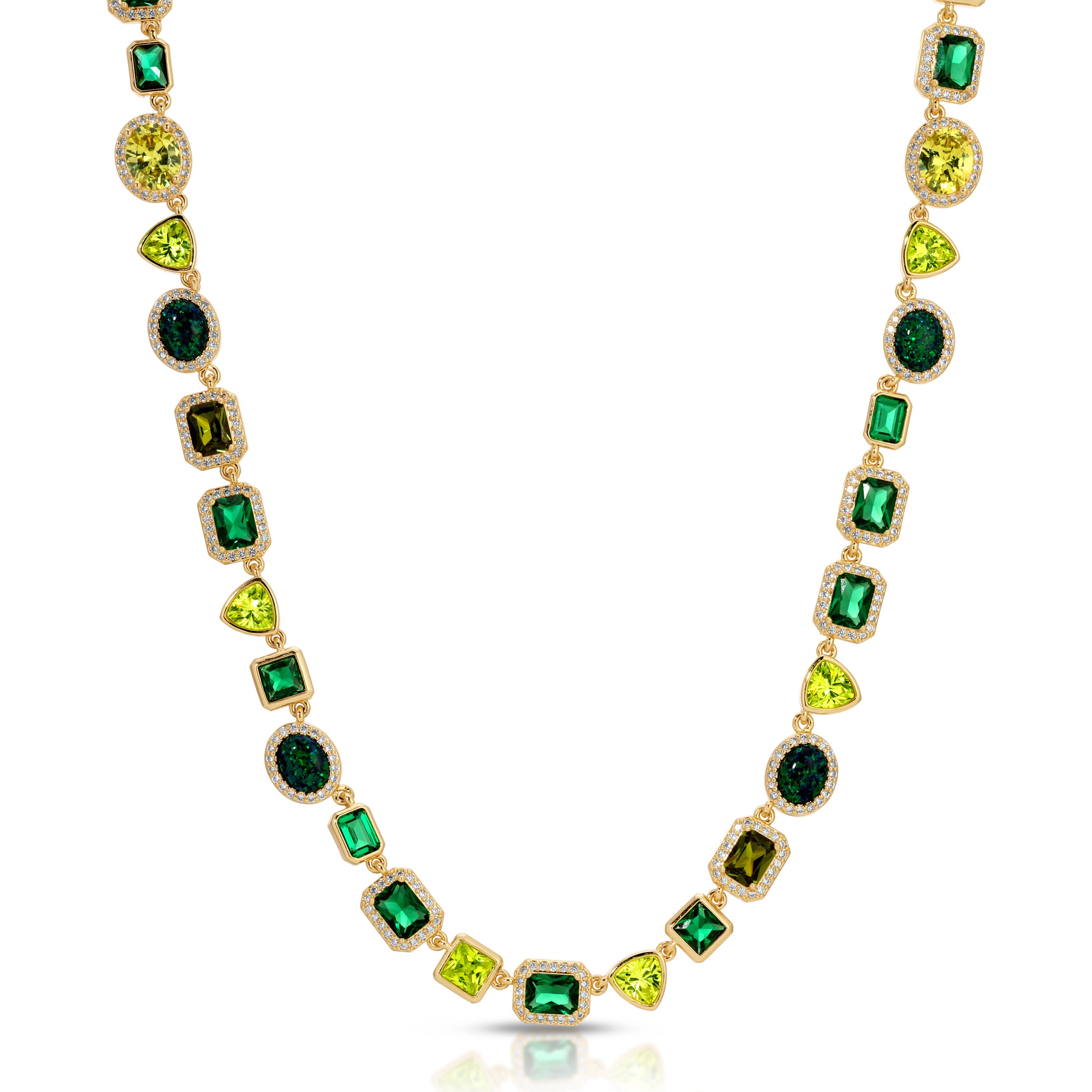 Emerald Envy (Green) Solstice Necklace – Christin Marie Studio Emerald Envy (Green) Solstice Necklace – Christin Marie Studio