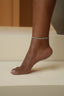 CZ Cuban Anklet (6mm)