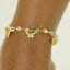 Cotton Candy Butterfly Anklet