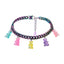 Candy Cuban Necklace (w/glitter bear charms)