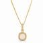 Rounded Opal Necklace