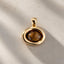 Gilded Stone Necklace (Unisex)