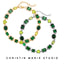 Emerald Envy (Green) Solstice Gemstone Anklet