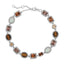 Mocha Solstice Gemstone Anklet (Brown/Tiger’s Eye)