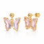 Twisted Butterfly Earrings