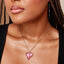 Glass Heart Necklace