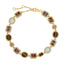 Mocha Solstice Gemstone Anklet (Brown/Tiger’s Eye)