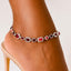 Cherry (Red) Solstice Gemstone Anklet