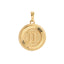 Fine Chain Zodiac Necklace Gold