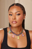 Candy Cuban Necklace (w/glitter bear charms)