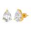 Teardrop Stud Earrings