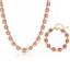 Cat's Eye Gemstone Bundle (Necklace & Bracelet)
