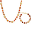 Sunset (Orange) Solstice Gemstone Bundle (Necklace & Bracelet)