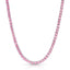 Light Pink Tennis Necklace