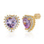 Icy Heart Earrings