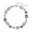 Iris Purple Solstice Gemstone Anklet (Pre Order)