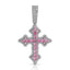 Tennis Pendant (Pink)