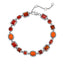 Sunset (Orange) Solstice Gemstone Anklet