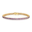 Purple Tennis Bracelet