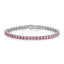 Light Pink Tennis Bracelet