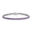 Purple Tennis Bracelet