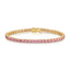 Light Pink Tennis Bracelet