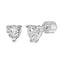 Heart Shaped Stud Earrings