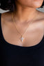 Crystal Cross Necklace