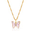 Twisted Butterfly Necklace