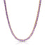 Purple Tennis Necklace