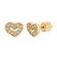 Open Heart Earrings