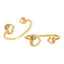 Open Heart Rings (set of 2)