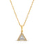 Cute Little Mini Triangle Necklace