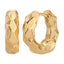 Mini Hammered Hoop Earrings