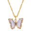 Twisted Butterfly Necklace