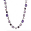 Iris Purple Solstice Gemstone Necklace