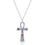 Icy Ankh Necklace (Multicolor)