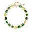 Emerald Envy (Green) Solstice Gemstone Anklet