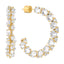 Crystal Hoop Earrings